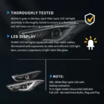 11-15 Hyundai Elantra Headlight Replacement With Demon Eye Style - Image 11