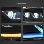 2013 Lexus RX350 Headlights Assembly (13-15) With LED Matrix Projector Detail