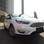 2016 Ford Focus Headlights ST:SE LED Projector (15-18) With Demon Eyes Photos2