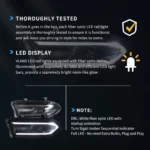 15-24 Dodge Charger Headlights Replacement With LED Projector - Image 13