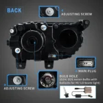 2016 Dodge Challenger Headlights (15-Present) Upgrade To RGB LED Style Wiring Harness