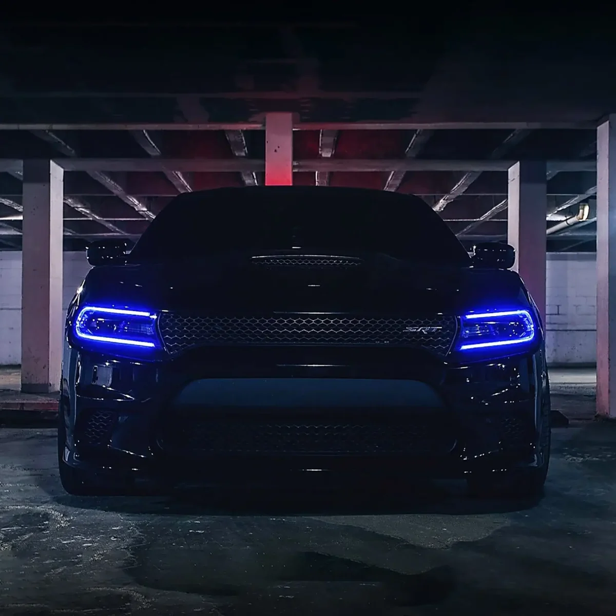 2016 Dodge Charger Headlights (15-Present) With RGB LED Customized Kit Photos4