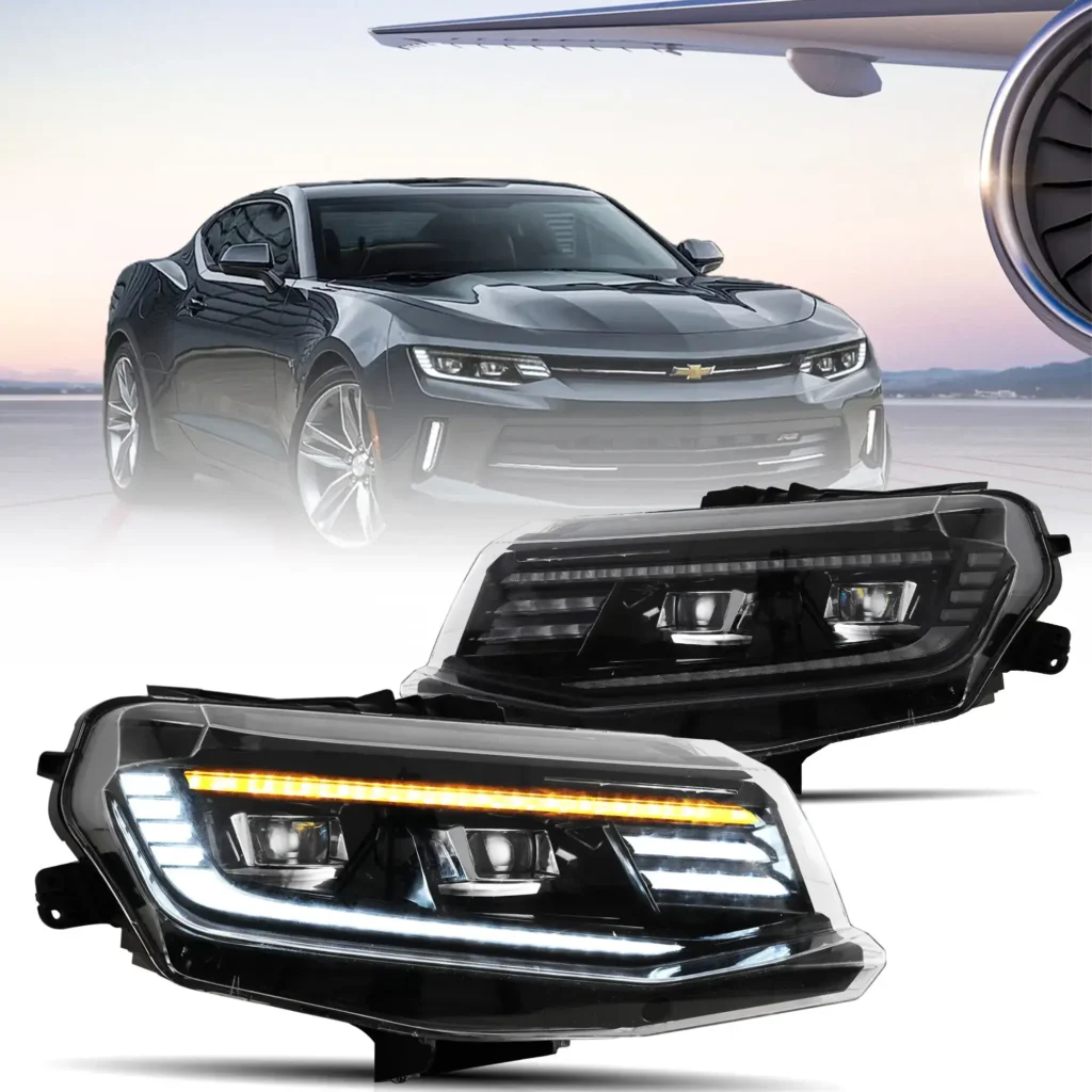 2016-2018 Camaro LED Headlights Upgrade To New Style