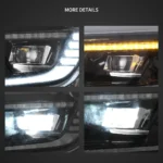 2016-2018 Camaro LED Headlights Upgrade To New Style Detail