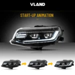 2016-2018 Camaro LED Headlights Upgrade To New Style Start Up