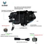 2016-2018 Camaro LED Headlights Upgrade To New Style Wiring Harness