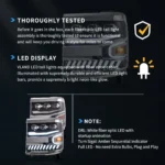 16-18 Silverado 1500 Headlights Custom With Dual Projector Chrome - Image 13