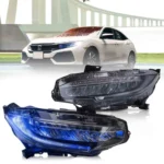 2016 Honda Civic Headlights Replacement (16-21) With LED Sequential B
