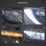 2016 Honda Civic Headlights Replacement (16-21) With LED Sequential Detail