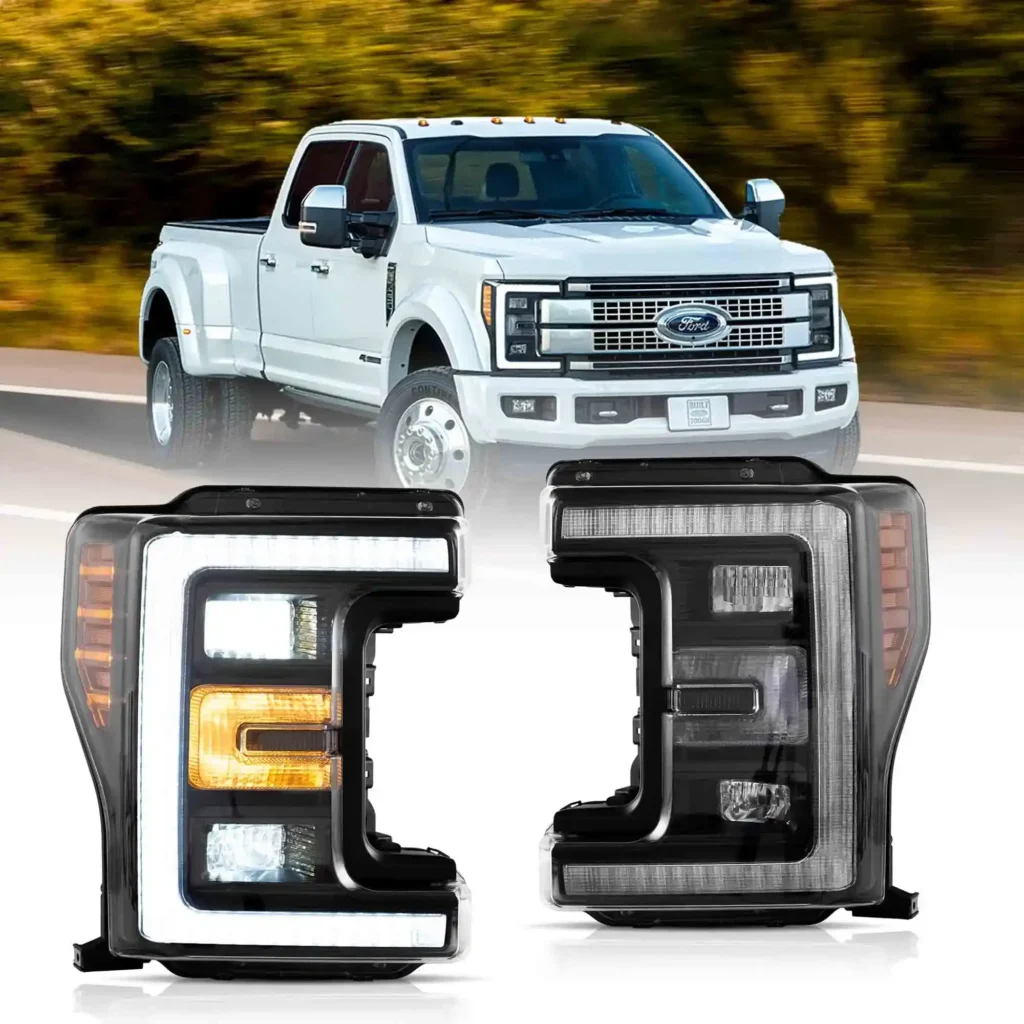2017 F250 led Headlights Super Duty F350 F450 (17-19) Upgrade Kits