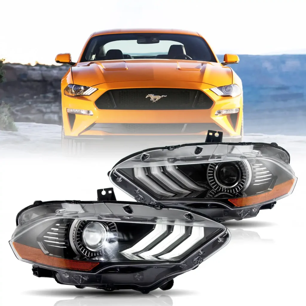2018 Mustang Headlights LED Projector (18-23) Retrofit Kits
