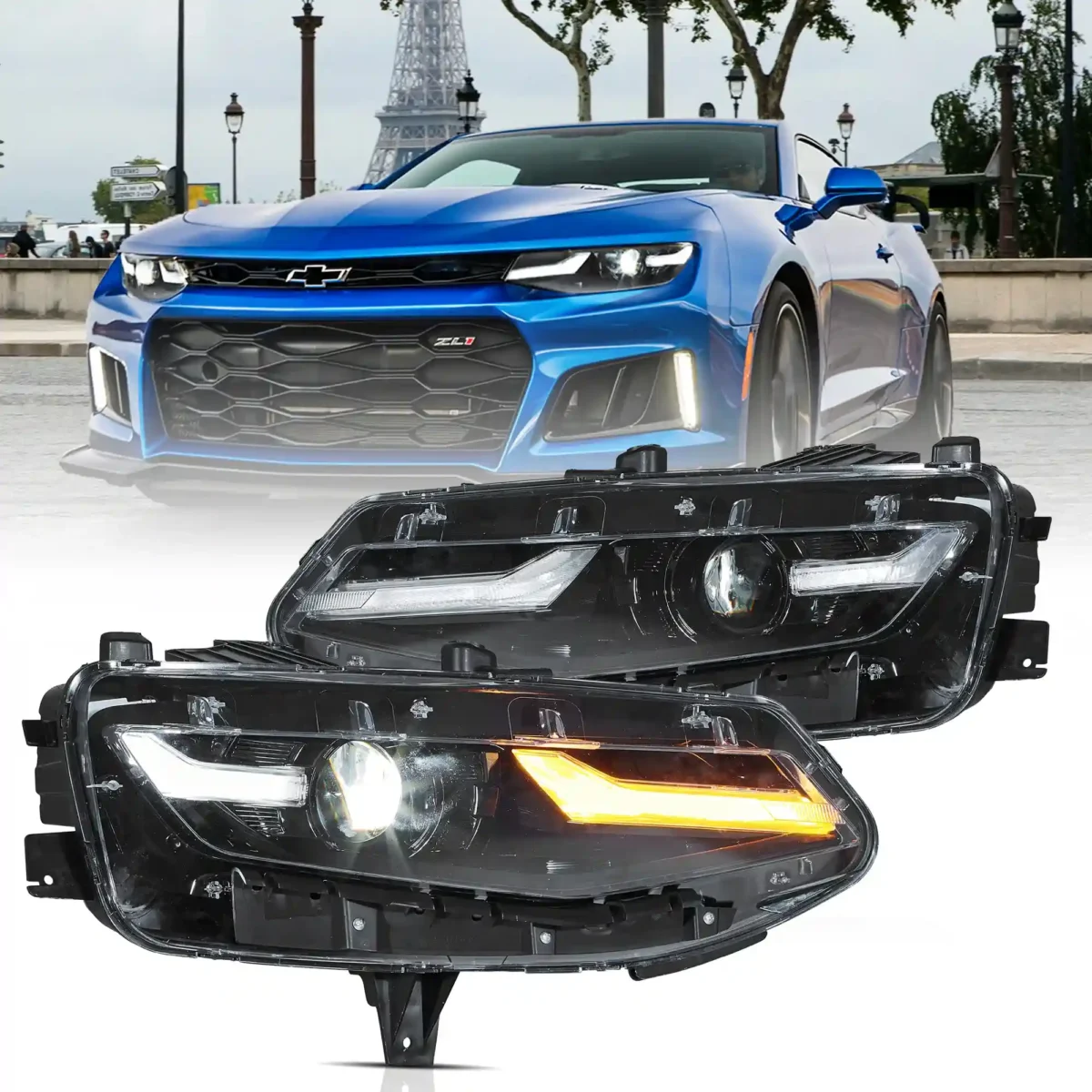 2019 Camaro Headlights Assembly With New LED Style