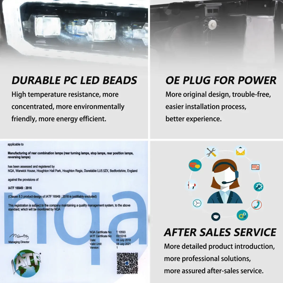 19-23 Ford Ranger LED Headlights With Matrix Projector - Image 16
