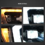 2019 ford Ranger LED Headlights Replacement (19-24) With Matrix Projector Detail