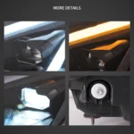 C6 Corvette LED Headlights Replacement With C8 Style Detail
