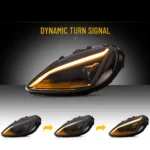 C6 Corvette LED Headlights Replacement With C8 Style Sequential Turn Signal
