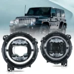 Jeep Gladiator LED Headlights Upgrade Kits With Start-up Animation