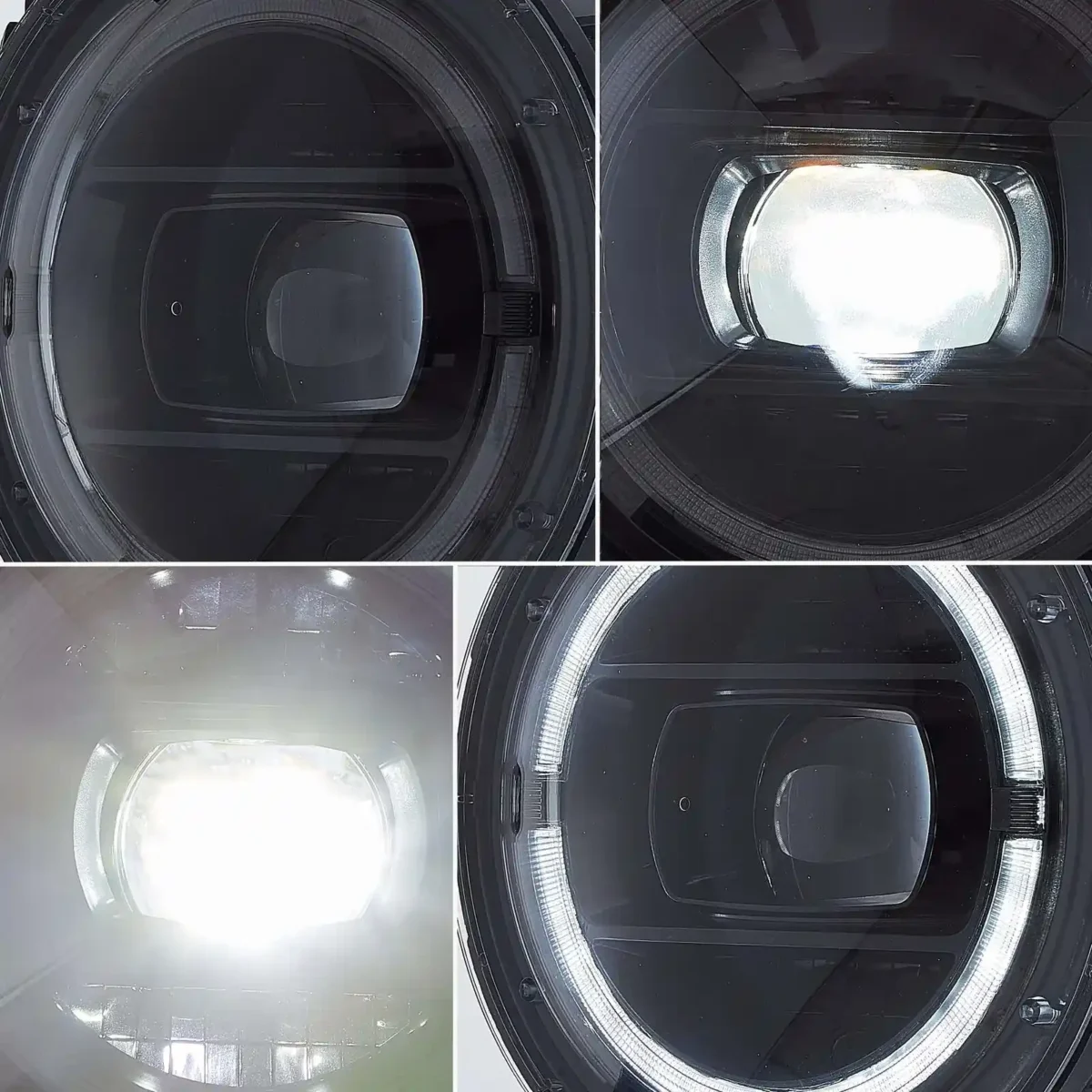 Jeep Gladiator LED Headlights Upgrade Kits With Start-up Animation Detail