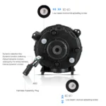 Jeep Gladiator LED Headlights Upgrade Kits With Start-up Animation Wiring Harness