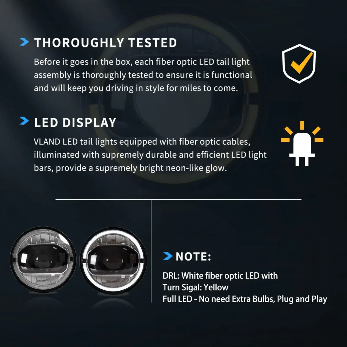 Jeep JK LED Headlights Upgrade Kits (07-17) - Image 11