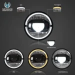 Jeep JK LED Headlights Upgrade Kits (07-17) Function Show