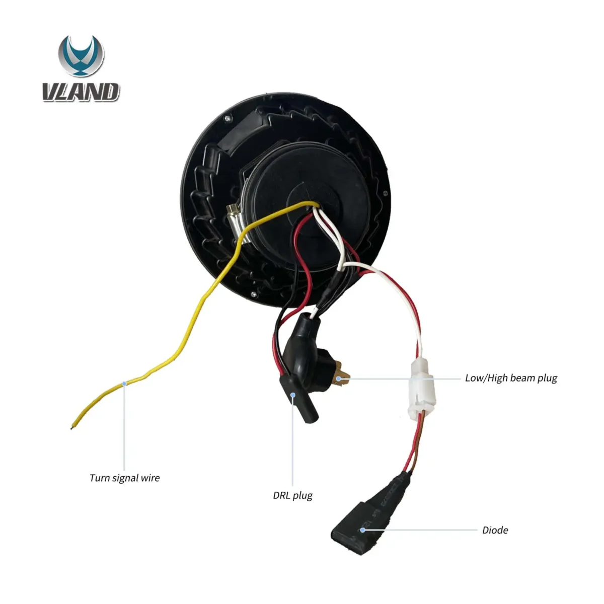 Jeep JK LED Headlights Upgrade Kits (07-17) Wiring Harness
