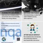 Lexus ISF Vland Headlights (08-14) Assembly Customized Kit - Image 14