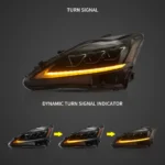 Vland Headlights IS250 06-13 Customized Kit Sequential Turn Signal
