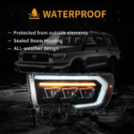 07-13 Tundra Headlights Replacement With LED Matrix Projector - Image 14