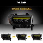 07-13 Tundra Headlights Replacement With LED Matrix Projector - Image 6