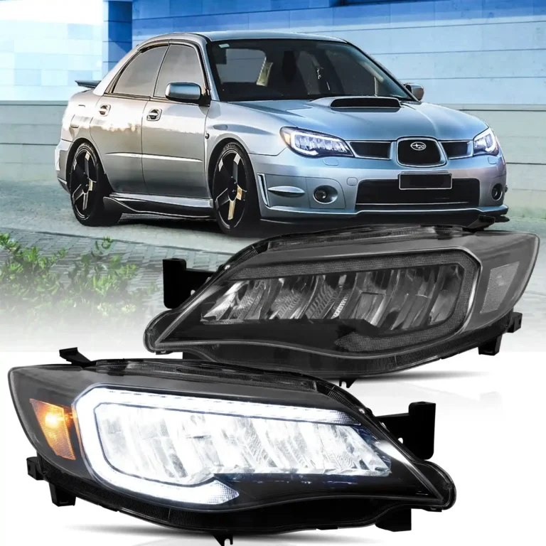 2011 WRX Headlights Replacement (08-14) With LED Sequential Style