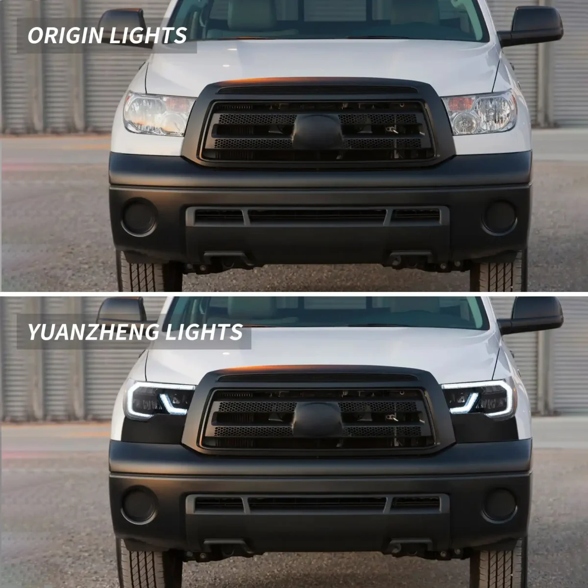 07-21 Sequoia Headlights Assembly With Bright LED DRL - Image 4