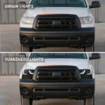 07-21 Sequoia Headlights Assembly With Bright LED DRL - Image 4