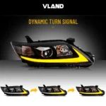 2010 Toyota Camry Headlights Replacement (10-11) With LED Projector Kits 16