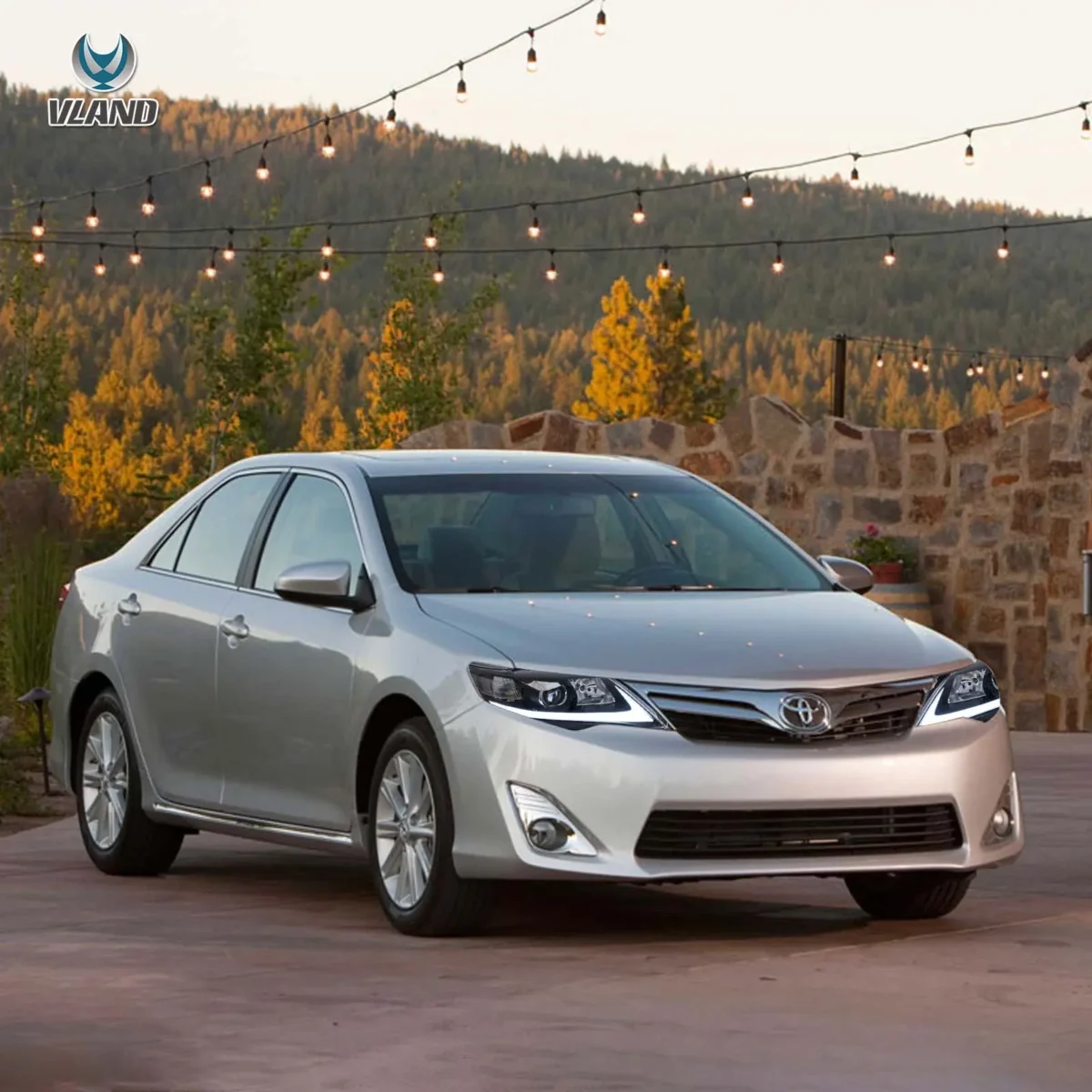 2010 Toyota Camry Headlights Replacement (10-11) With LED Projector Kits Photos3