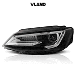 2011 VW Jetta Headlights (11-18) MK6 Replacement LED Performance Kits Dynamic Display