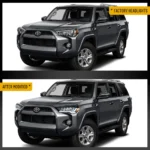 2014 4runner Headlights (14-20) Upgrade To Full LED Assembly Before and After A
