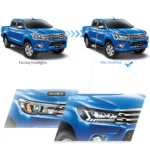 15-20 Hilux Headlights With Sequential LED Projector - Image 5
