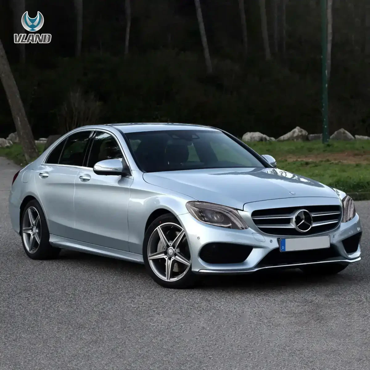 2015 Mercedes C300 Headlights C-Class W205 Replacement (15-21) LED Assembly Photos1