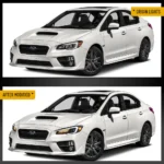 2015 Subaru WRX Headlights (15-21) Upgrade To LED Projector Before and After A