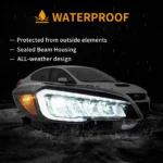 15-21 WRX LED Headlights Assembly Retrofit LED Kits - Image 14