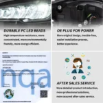 15-21 WRX LED Headlights Assembly Retrofit LED Kits - Image 16