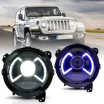 2020 Jeep Gladiator Headlights Replacement (20-24) With LED Animation B
