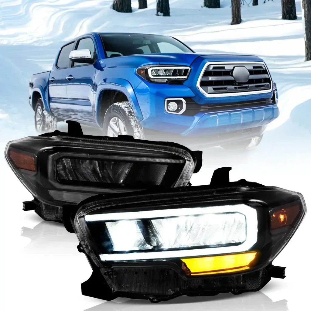 2016-2023 Tacoma Led Headlights Replacement With Pro Style A