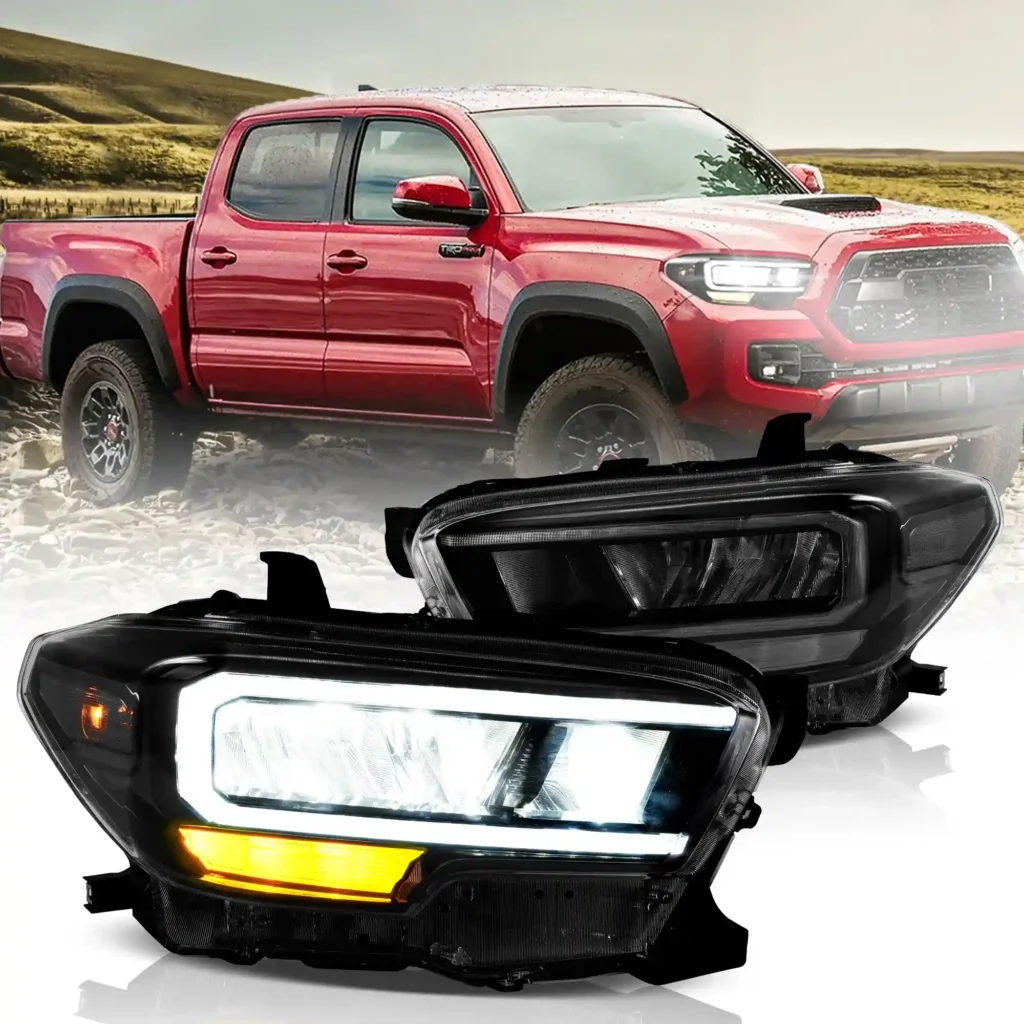 2016-2023 Tacoma Led Headlights Replacement With Pro Style C
