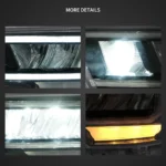 2016-2023 Tacoma Led Headlights Replacement With Pro Style Detail