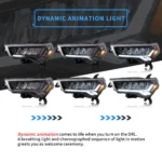 2023 4runner Headlights (21-24) Retrofit Performance Kits Dynamic Animation Light