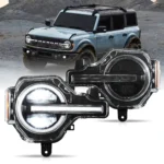 2023 Ford Bronco Headlights Replacement (21-up) With LED Projector W