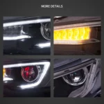 EVO X Demon Eye Headlights Vland Customized Kit Detail