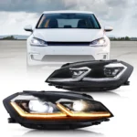 Golf MK7 5 headlights Upgrade To GTI_R Style CO